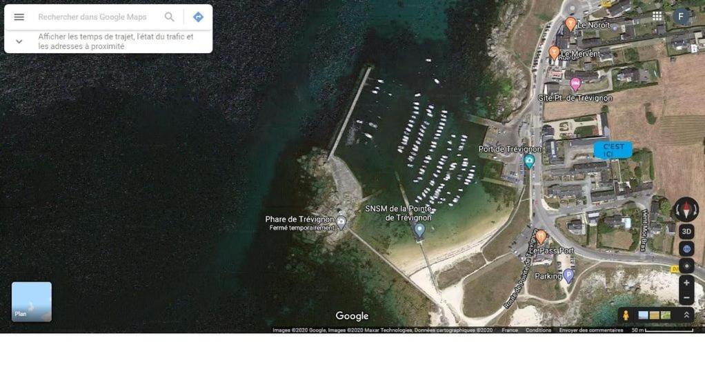 A Moins De 100 Metres De La Mer A La Pointe De Trevignon Trégunc المظهر الخارجي الصورة