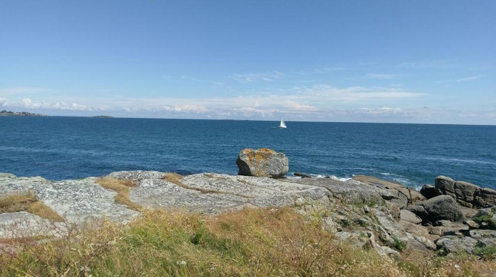 A Moins De 100 Metres De La Mer A La Pointe De Trevignon Trégunc المظهر الخارجي الصورة